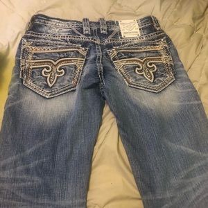 The cashew Jean by rock revival one pair only new never worn